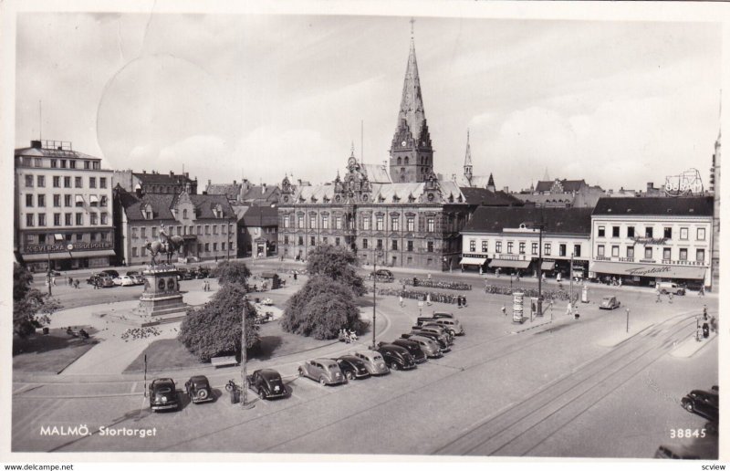 RP; MALMO, Sweden, PU-1955; Stortorget