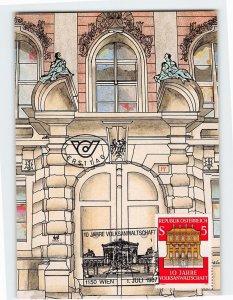 Postcard 10 Jahre Volksanwaltschaft, Vienna, Austria