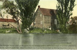 Postcard Early View of Dovegat House, used by General Burgoyne, Schulerville, NY