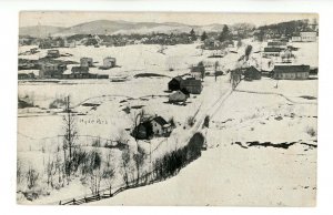 VT - Hyde Park. Bird's Eye View circa 1912