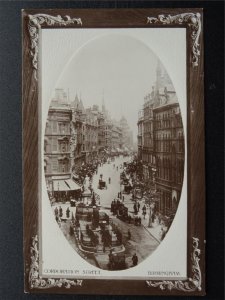 West Midlands BIRMINGHAM Corporation Street c1908 RP Postcard by Rotary