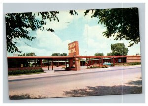 Vintage 1956 Advertising Postcard The Sands Motel Highway 54 Dalhart Texas