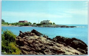 Postcard - Rocks On The Rugged Coast Of Maine