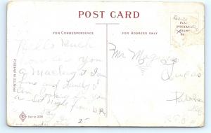 Postcard Risque Comic Uneedn't Rubber Go to a Show Pre 1920s J14