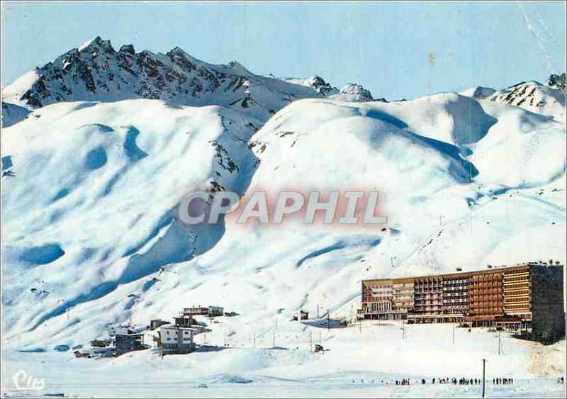 Postcard Modern Station Lake Tigne (Savoy) Alt 2100m the highest in Europe th...
