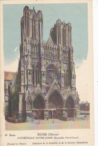 France Reims Cathedrale Notre-Dame Ensemble Nord-Ouest
