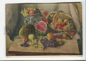 471144 USSR 1955 Moskalev fruit circulation 25000 publishing house Soviet artist