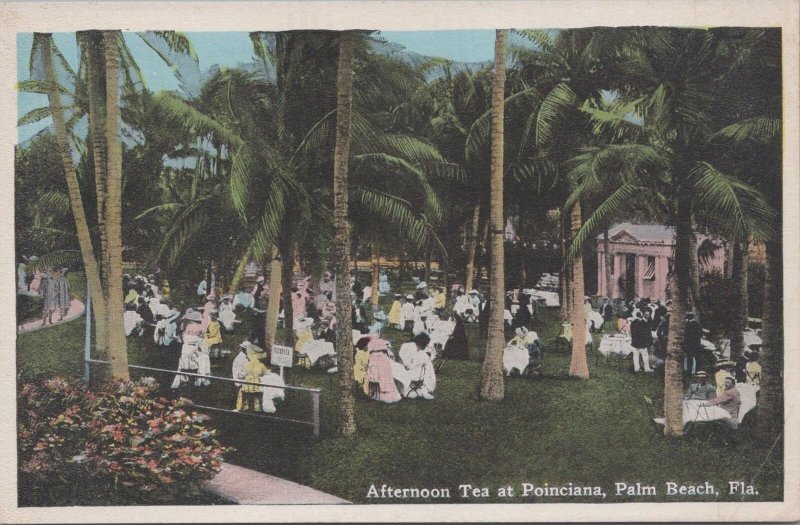 Postcard Afternoon Tea at Poinciana Palm Beach FL