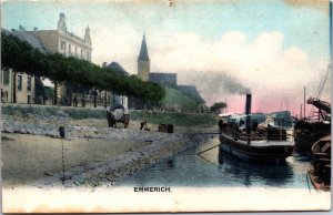 Germany Emmerich am Rhein Vintage Postcard C012