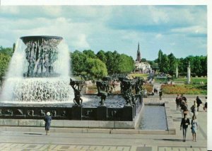 Norway Postcard - Oslo - Vigeland Sculpture Grounds In The Frogner Park - 9812A