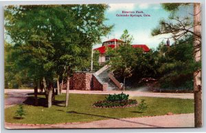 Colorado Springs Colorado~Stratton Park Open Sapce~Dog-Friendly~Vintage Postcard