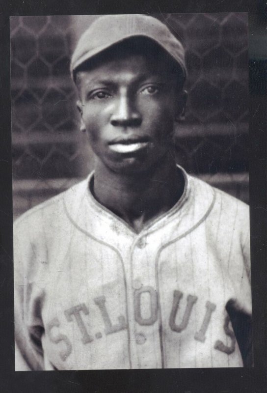 Foto Real St. Louis Negro leages béisbol Cool Papa Bell postal copia 