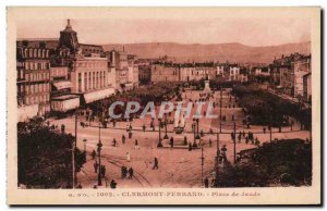 Old Postcard Clermont Ferrand Place de Jaude