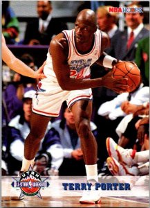 1993 NBA Basketball Card Terry Porter Utah Jazz sk20189