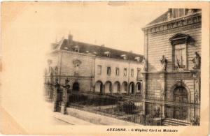 CPA AUXONNE - L'Hopital Civil et Militaire (586789)