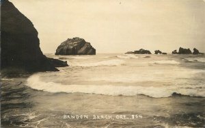 Postcard RPPC Photo Oregon Brandon Beach #854 Beautiful waterfront 23+482