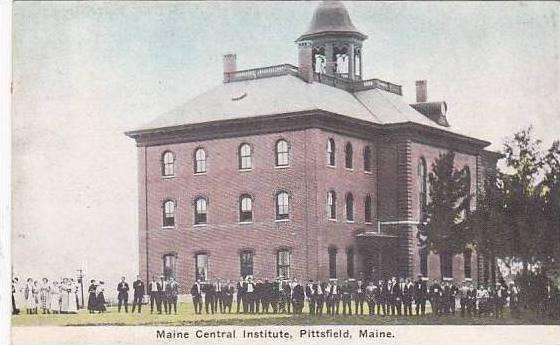 Maine Pittsfield Maine Central Institute 1914