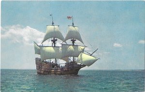 Mayflower II Ship Built in England Sailed to Plymouth Massachusetts 1957