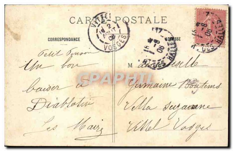 Paris - 4 - Tour Saint Jacques - Old Postcard