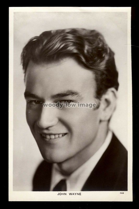 b1608 - Film Actor - John Wayne - Picturegoer No.797 - postcard