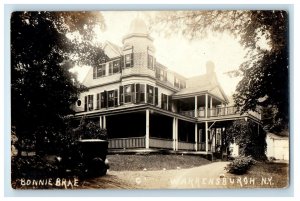 c1910's Chalet Swiss Adirondacks Warrrensburgh New York NY RPPC Photo Postcard 