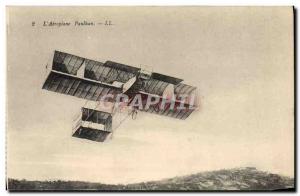 Old Postcard Jet Aviation Airplane Paulhan