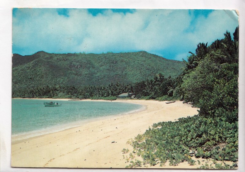 ANSE ROYALE BEACH, MAHE, SEYCHELLES, used Postcard