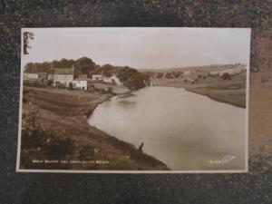 GRASSINGTON UK  RIVER WHARFE GRASSINGTON BRIDGE RPPC