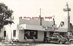 MO, Sullivan, Missouri, RPPC, White Swan Restaurant, Exterior, Photo No A-253