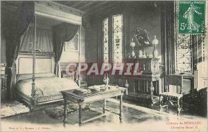 Postcard Old Castle House Menilles Henry II