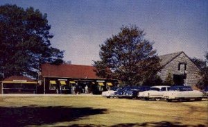 Gift Shop, Desert of Maine - Freeport Postcard