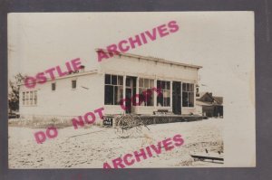 Gotham WISCONSIN RPPC 1908 GENERAL STORE nr Richland Center Spring Green POP 202