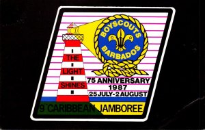 Boy Scouts Barbados 75th Anniversay 1987 9th Caribbean Jamboree