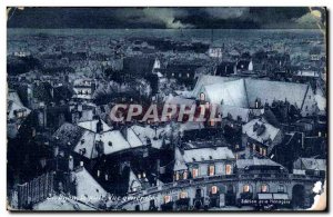 Dijon - Vue Generale Night - Old Postcard