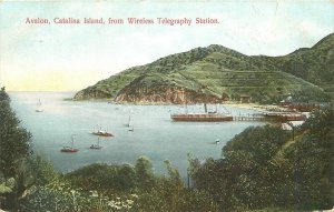 Postcard California San Diego Avalon Wireless Telegraph Station 23-11288