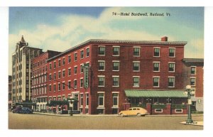 VT - Rutland. Hotel Bardwell 