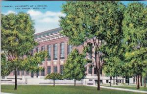 Michigan Ann Arbor Library University Of Michigan