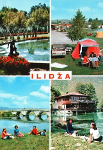 Postcard Ilidza Turistkomerc Zagreb Bosnia and Herzegovina Balkans 