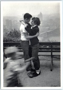 M-66408 Couple with Running Child Photography By Édouard Boubat Pittsburgh PA