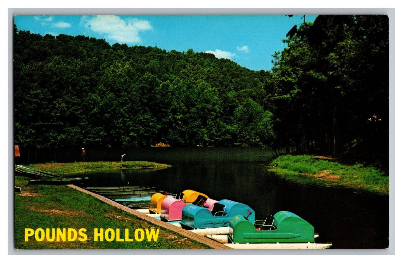 Postcard IL Pounds Hollow Recreation Area Shawnee Hills National Forest Illinois 