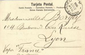 uruguay, MONTEVIDEO, Villas Arteaga, Rubio and Butler (1906) Postcard