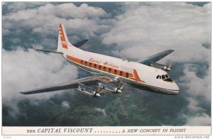 1940-1960´s; The Capital Viscount, A New Concept In Flight