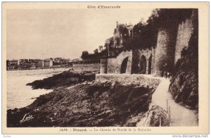 Le Chemin De Ronde De La Malouine, Dinard (Ille-et-Vilaine), France, 1900-1910s