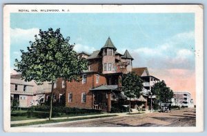 1925 ROYAL INN WILDWOOD NJ SEND ME YOUR RECIPE FOR OYSTER CRACKERS POSTCARD