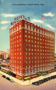 Iowa Cedar Rapids Hotel Roosevelt