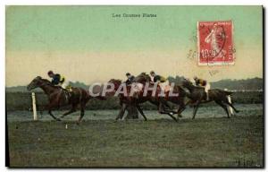 Old Postcard Horse Riding Horse Racing Tracks races (TOILEE map)