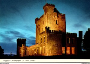 Ireland Clare Knappogue Castle By Night