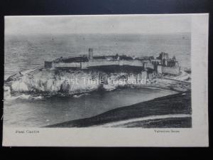 Isle of Man: Peel Castle c1902 by Valentine's UB added line with postal reform