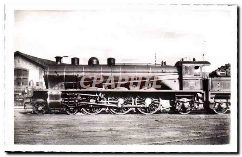 Postcard Old Train Locomotive 3101 has 3120