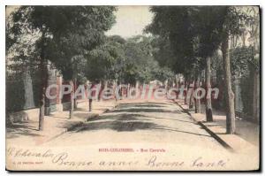 Postcard Old Colombes Rue Centrale